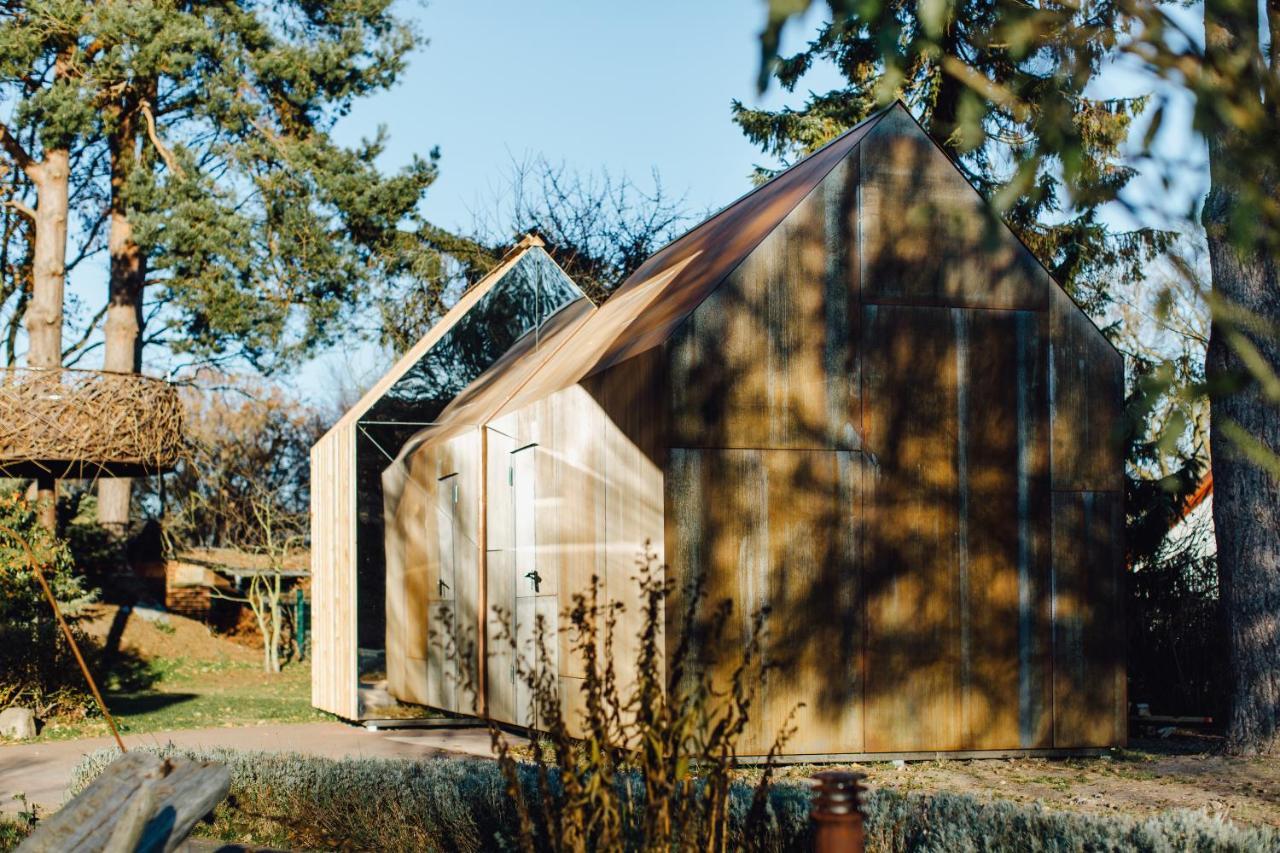 ヴィークHaus Am Schilfアパートメント エクステリア 写真